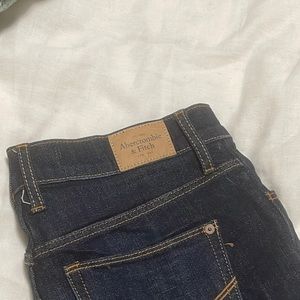 abercrombie and fitch denim shorts